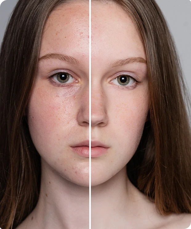 ANTES E DEPOIS DESKTOP